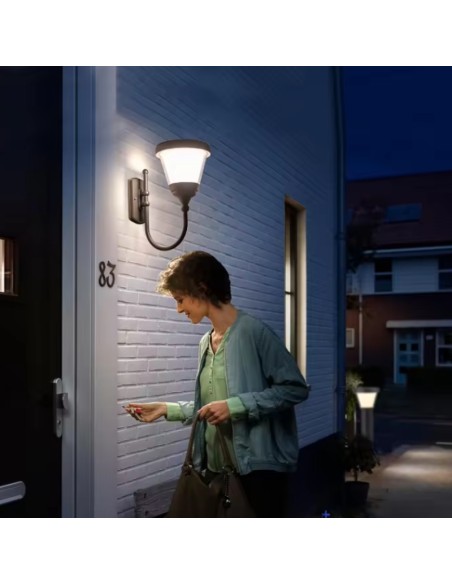 Arandela Solar LED 220 lm Modelo Villa