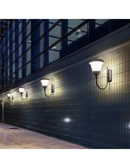 Arandela Solar LED 220 lm Modelo Villa