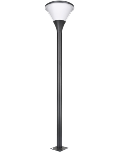 Lampadaire Solaire LED 1018lm Modèle Aurora