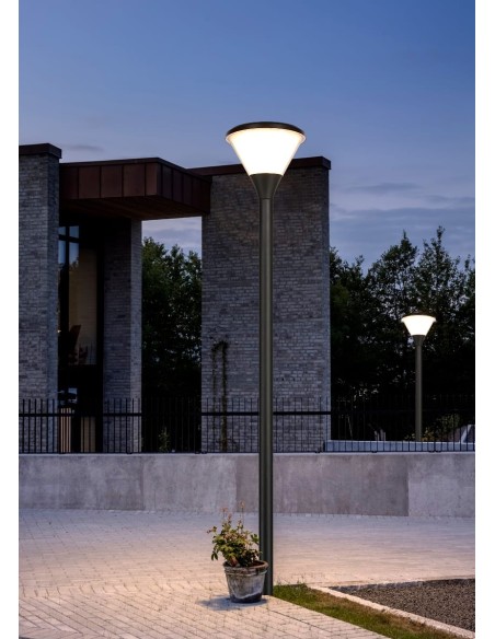 Lampadaire Solaire LED 1018lm Modèle Aurora