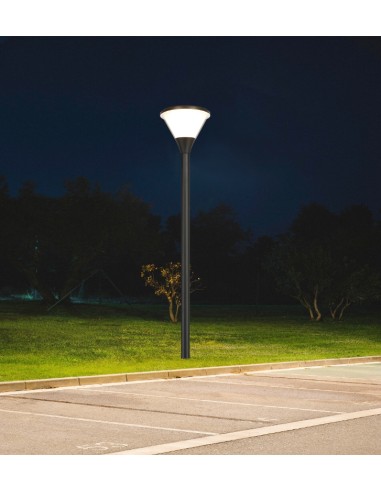 Lampadaire Solaire LED 1018lm Modèle Aurora