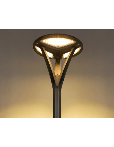 Lampadaire Solaire LED 2568lm Modèle New Circum