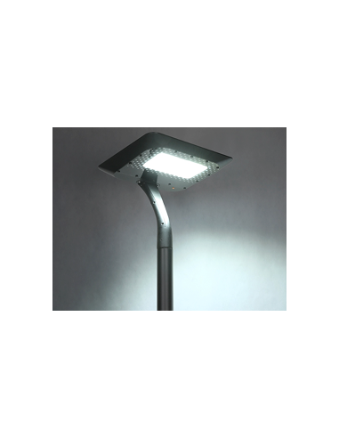 Poste de luz solar LED 5106 lm Modelo Luxo
