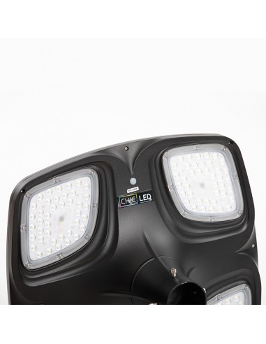 Poste de iluminação solar LED 2200lm Modelo...