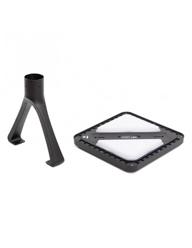 Poste de iluminação solar LED 1000lm modelo Rio