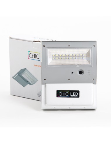 Solar LED Spotlight 20CM 400lm 6000K