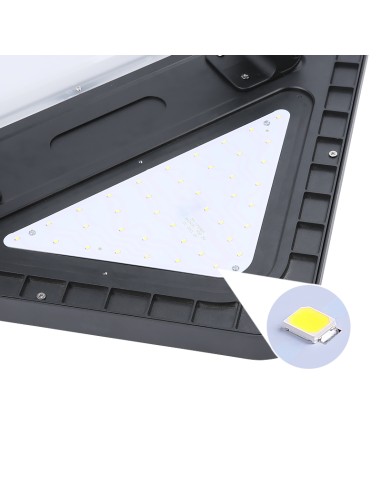 Poste de iluminação solar LED 1000lm modelo Rio