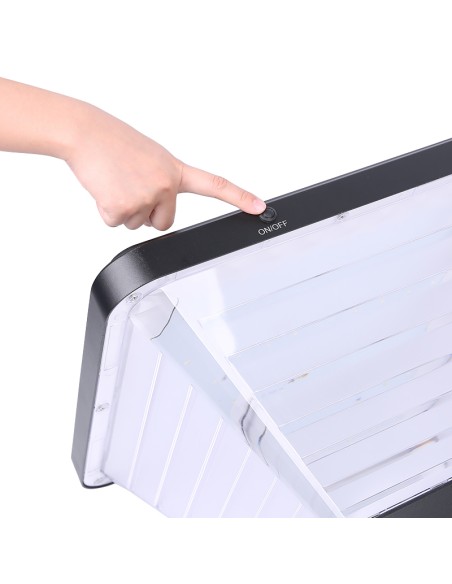 Allumer le lampadaire solaire