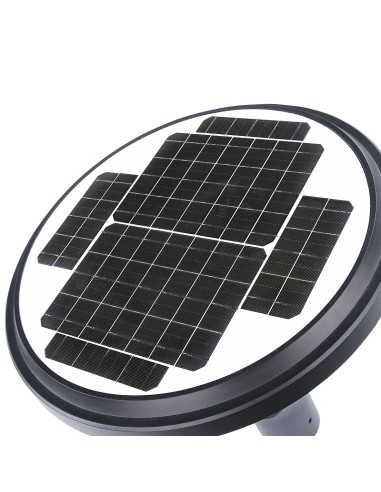 Poste de iluminação solar LED 1050 lm Modelo...