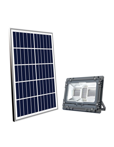 Refletor Solar LED RGBW 770 lm Modelo 100W