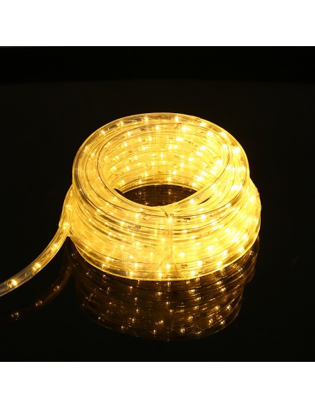 Solar Beaconing Yellow Light 10m