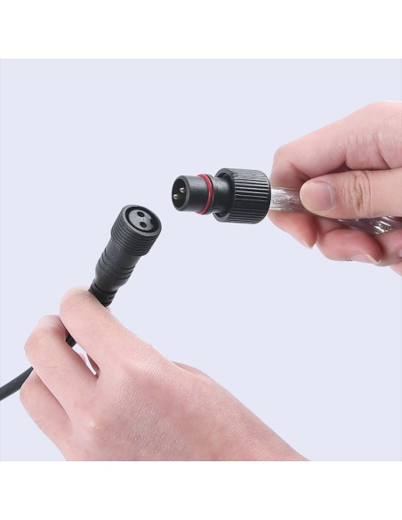 Solar Beaconing Yellow Light 10m