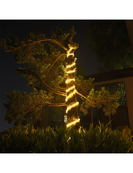 Solar Beaconing Yellow Light 10m