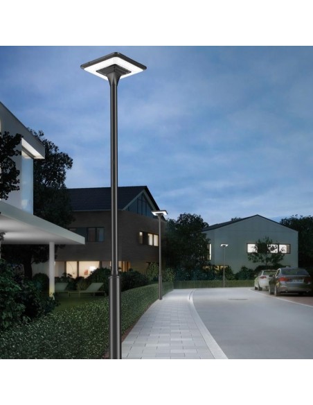 Lampadaire Solaire LED 3200lm Modèle Helios