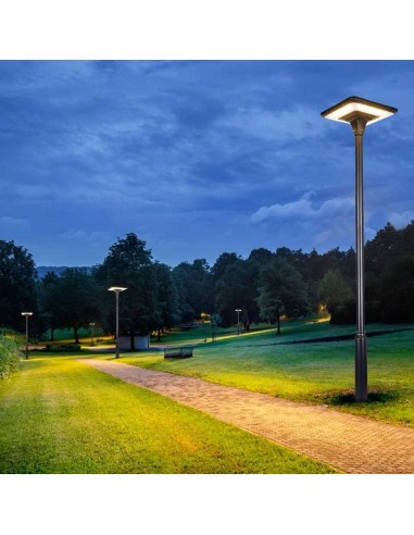 Lampadaire Solaire LED 3200lm Modèle Helios