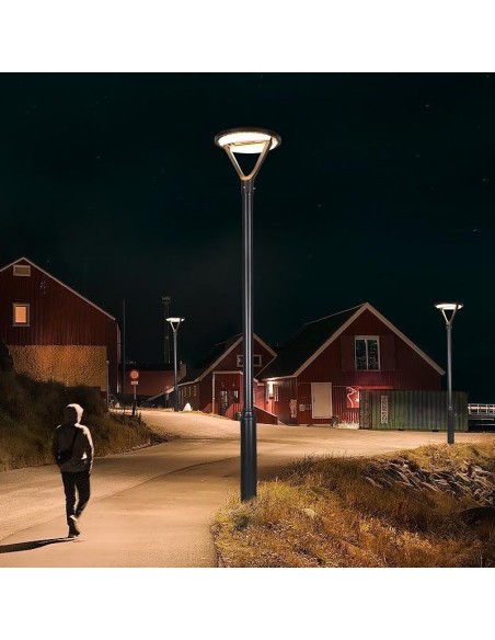 Lampadaire Solaire LED 1050lm Modèle Circum