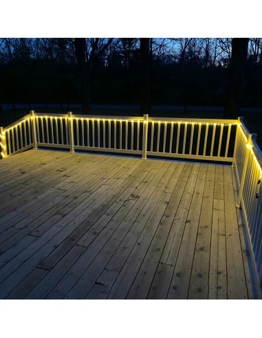 Solar Beaconing Yellow Light 10m