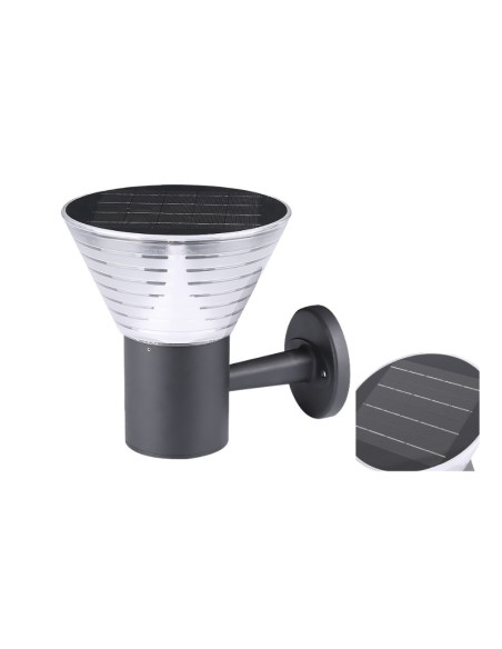 Arandela de Parede Solar 150 lm - Modelo Maena