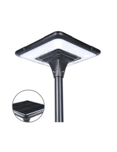 Poste de Luz Solar LED 3200 lm Modelo Helios