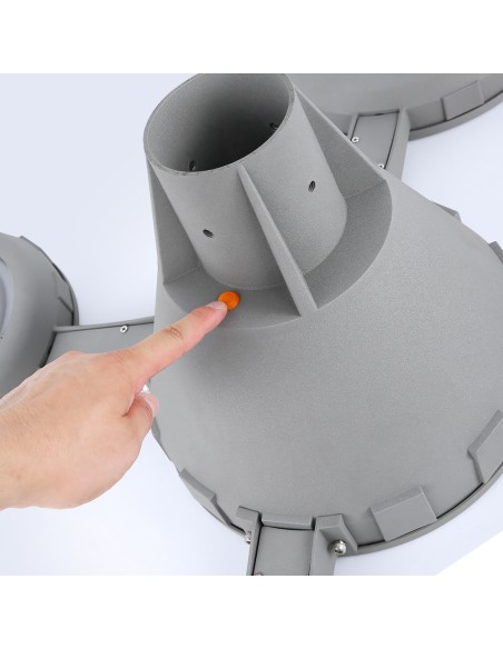 Lampadaire Solaire LED 790lm Modèle Palaisia