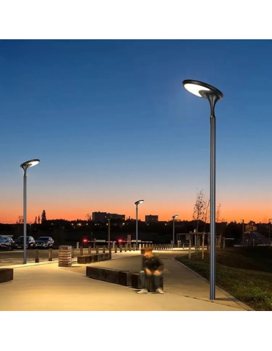 Lampadaire Solaire LED 3280lm Modèle Elegancia