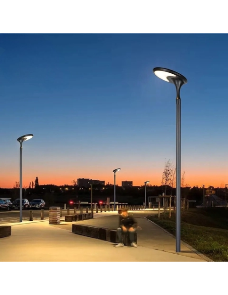 Lampadaire Solaire LED 3280lm Modèle Elegancia