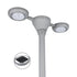 Lampadaire Solaire LED 790lm Modèle Palaisia