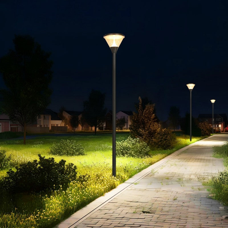 Lampadaire Solaire LED 1018lm Modèle Aurora