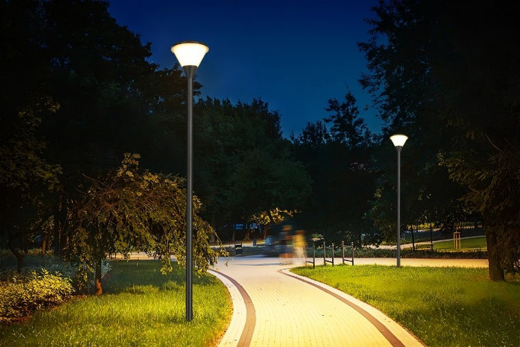 Lampadaire Solaire LED 1018lm Modèle Aurora