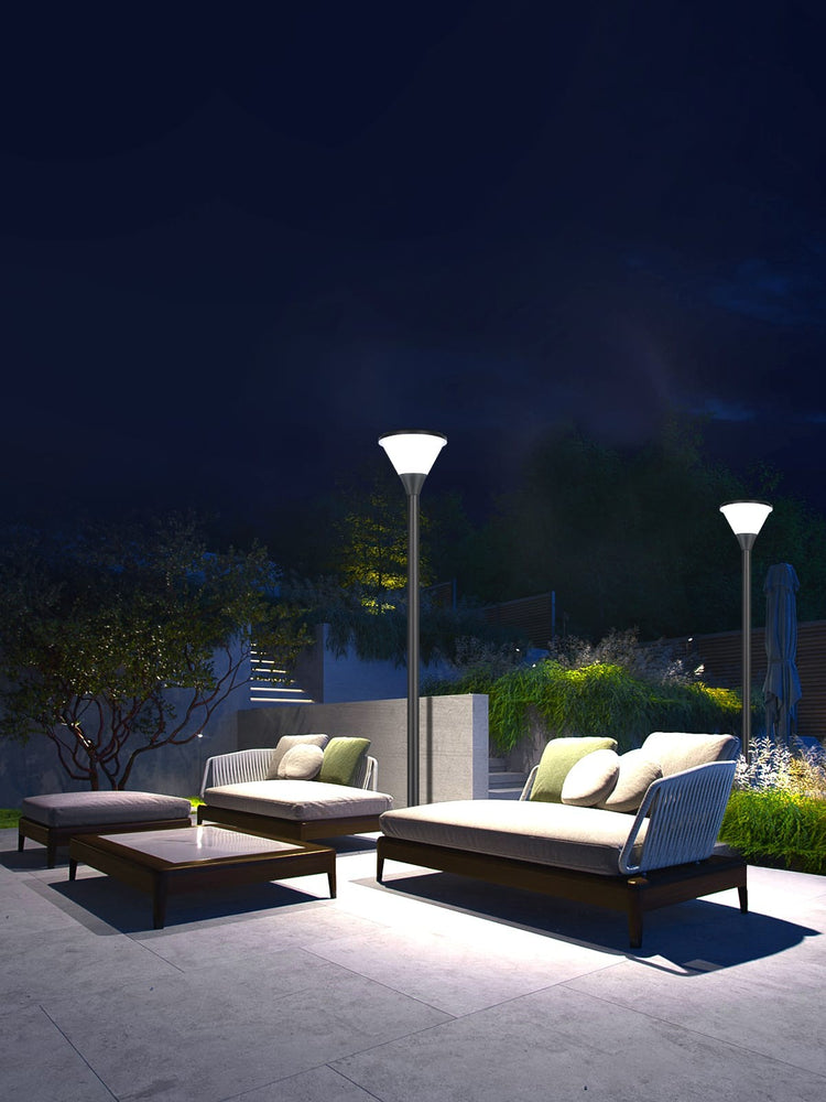 Lampadaire Solaire LED 1018lm Modèle Aurora