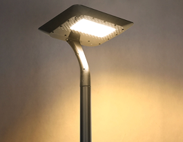 Lampadaire Solaire LED 5106lm Modèle Luxo
