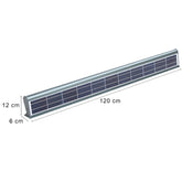 Rampe Lumineuse Solaire LED 120CM 2400lm 6000K