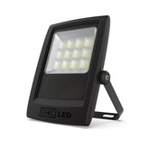 Projecteur solaire vue de côté