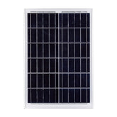 Projecteur solaire vue de dessus