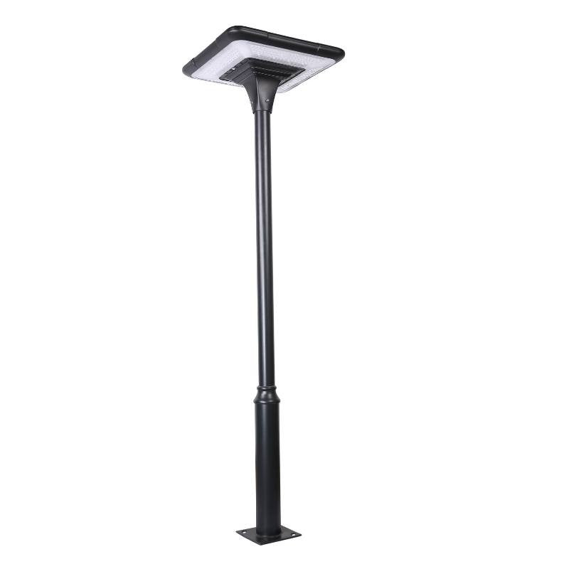 Lampadaire solaire vue en entier