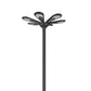 Lampadaire Solaire LED 3800lm Modèle Medusa 6