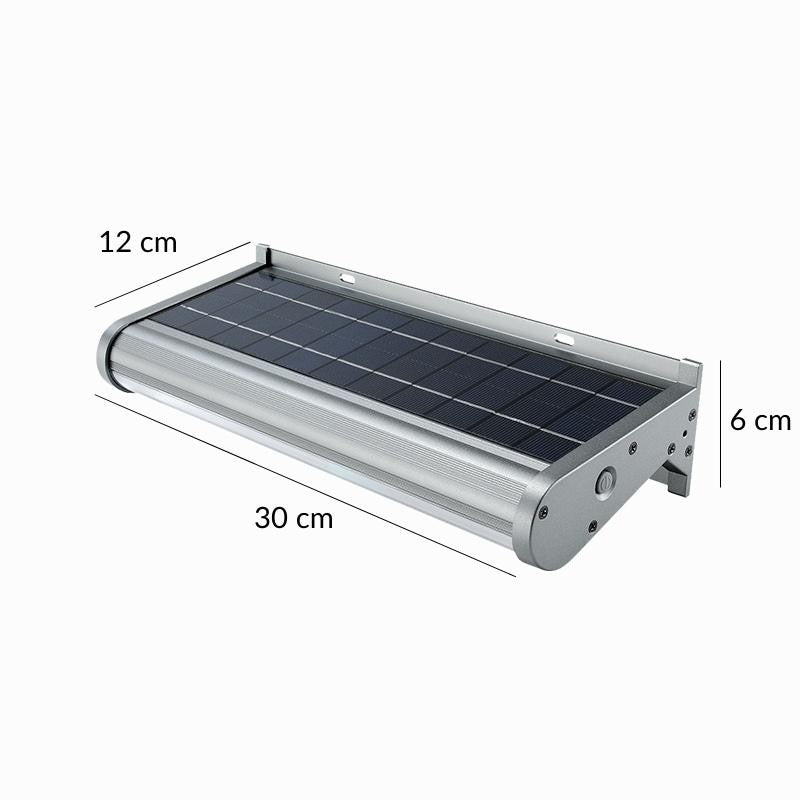 Rampe Lumineuse LED Solaire 30CM 400lm 6000K