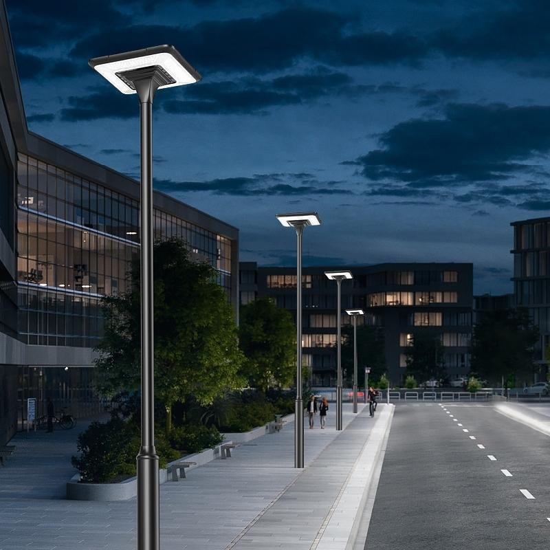 Lampadaire Solaire LED 3200lm Modèle Helios