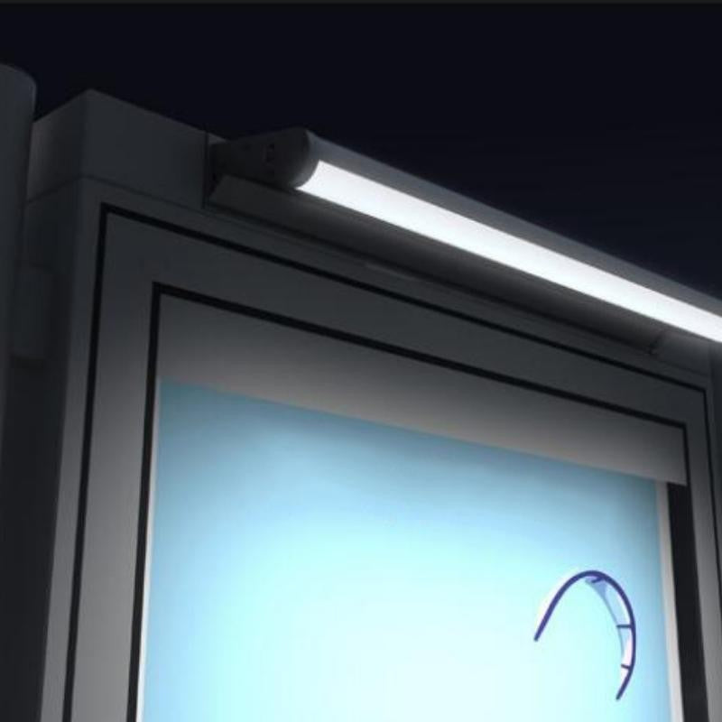 Rampe Lumineuse LED Solaire 30CM 400lm 6000K