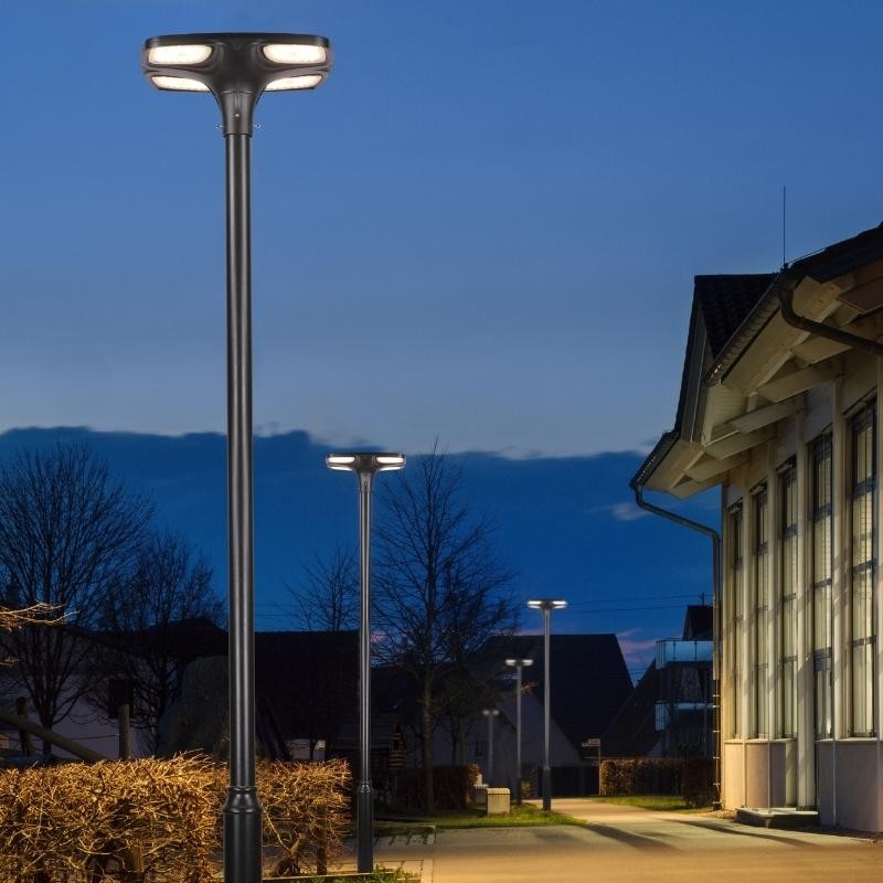 Lampadaire Solaire LED 2200lm Modèle Madison