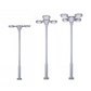 Lampadaire Solaire LED 790lm Modèle Palaisia